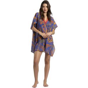 Paarse caftan voor dames Admas Violet L Paarse caftan voor dames Admas Violet L