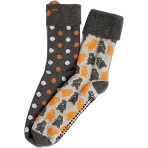 Dames antislip sokken Admas Warm Hug (x6) Bleu TU Dames antislip sokken Admas Warm Hug (x6) Bleu TU