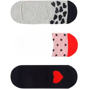 Onzichtbare vrouwensokken Admas French Love (x6) Multicolore TU Onzichtbare vrouwensokken Admas French Love (x6) Multicolore TU