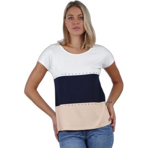 Damesdriekleur T-shirt Admas Beige S Damesdriekleur T-shirt Admas Beige S