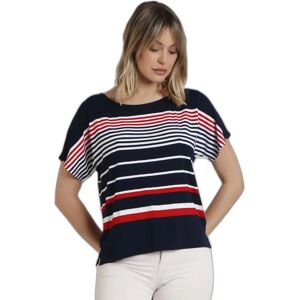 Dames-T-shirt Admas Bleu L Dames-T-shirt Admas Bleu L