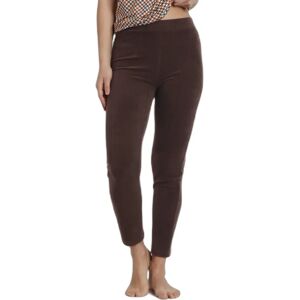 Vrouwelijke stretch corduroy legging Admas Marron S Vrouwelijke stretch corduroy legging Admas Marron S
