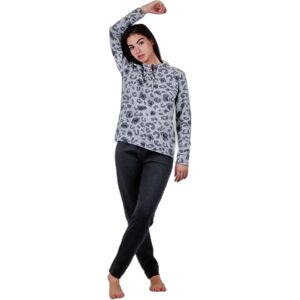 Dames pyjama met lange mouwen Admas Skin Gris M Dames pyjama met lange mouwen Admas Skin Gris M