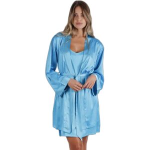 Dames lange mouwen dottenjas Admas Classic Bleu XL Dames lange mouwen dottenjas Admas Classic Bleu XL
