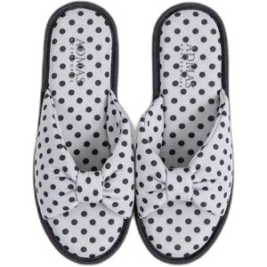 Vrouwenpantoffels Admas Classic Elegant Dots Gris 36/37 Vrouwenpantoffels Admas Classic Elegant Dots Gris 36/37