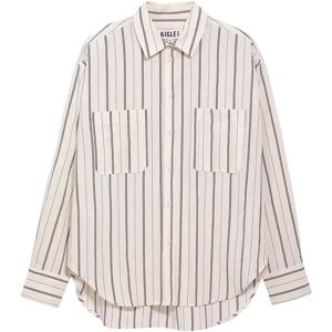 Dameshemd met lange mouwen Aigle Blanc XS Dameshemd met lange mouwen Aigle Blanc XS