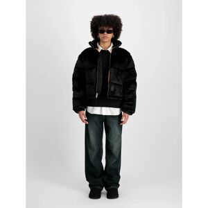 Damesjack Alpha Industries Fur Puffer Noir L Damesjack Alpha Industries Fur Puffer Noir L