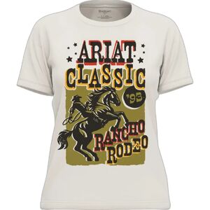 Dames-T-shirt Ariat Classic Rodeo Blanc L Dames-T-shirt Ariat Classic Rodeo Blanc L