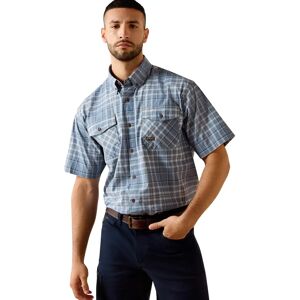 Shirt Ariat Rebar Bleu S Shirt Ariat Rebar Bleu S