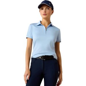 Damespolo met 1/4 rits Ariat Bandera Bleu M Damespolo met 1/4 rits Ariat Bandera Bleu M