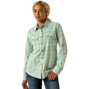 Dameshemd Ariat Rebar Bleu L Dameshemd Ariat Rebar Bleu L