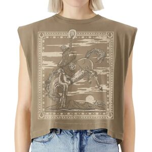 Dames mouwloos T-shirt Ariat Bandana Rider Marron L Dames mouwloos T-shirt Ariat Bandana Rider Marron L