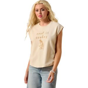 Dames mouwloos T-shirt Ariat Cool It Gris L Dames mouwloos T-shirt Ariat Cool It Gris L