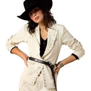 Blazer voor dames Ariat Americana Blanc L Blazer voor dames Ariat Americana Blanc L