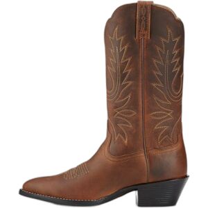 Leren westernlaarzen voor dames Ariat Heritage R Toe Marron 38 Leren westernlaarzen voor dames Ariat Heritage R Toe Marron 38