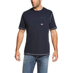 T-shirt Ariat Rebar Workman Bleu L T-shirt Ariat Rebar Workman Bleu L