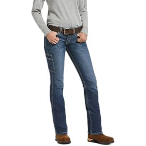 Rechte jeans voor dames Ariat Rebar DuraStretch Riveter Bleu 31xS Rechte jeans voor dames Ariat Rebar DuraStretch Riveter Bleu 31xS