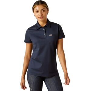 Damespolo Ariat Rebar Foreman Bleu S Damespolo Ariat Rebar Foreman Bleu S