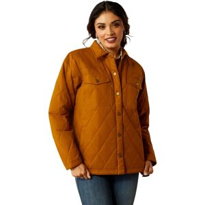 Waterdichte rijjas voor vrouwen Ariat Grizzly Quilted Barn Marron L Waterdichte rijjas voor vrouwen Ariat Grizzly Quilted Barn Marron L