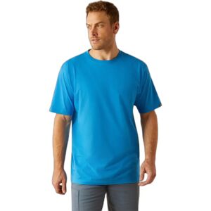 T-shirt Ariat Rebar Cotton Strong Standard Bleu S T-shirt Ariat Rebar Cotton Strong Standard Bleu S
