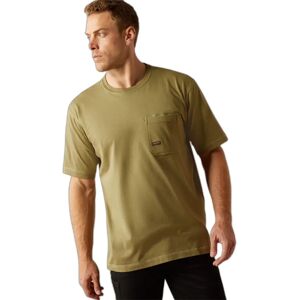 T-shirt Ariat Rebar Workman Vert L T-shirt Ariat Rebar Workman Vert L