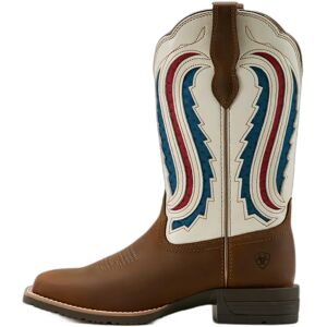 Leren westernlaarzen voor dames Ariat Ranchwork VentTek 360 Marron 38,5 Leren westernlaarzen voor dames Ariat Ranchwork VentTek 360 Marron 38,5