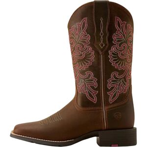 Westernlaarzen voor dames Ariat Round Up Wide Square Toe StretchFit Marron 40 Westernlaarzen voor dames Ariat Round Up Wide Square Toe StretchFit Marron 40