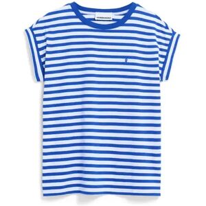 Gestreept T-shirt Armedangels Idaara Bleu L Gestreept T-shirt Armedangels Idaara Bleu L