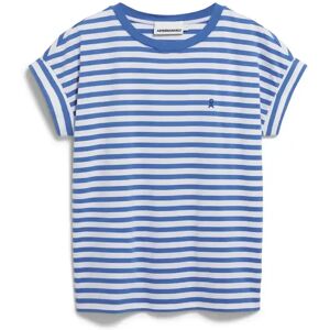 Dames-T-shirt Armedangels Idaara Stripes Blanc XL Dames-T-shirt Armedangels Idaara Stripes Blanc XL