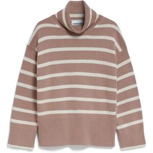 Damespull ARMEDANGELS Chanaa Stripes Marron M Damespull ARMEDANGELS Chanaa Stripes Marron M