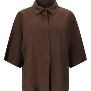 Vrouwenblouse Athlecia Resort Marron 34 Vrouwenblouse Athlecia Resort Marron 34
