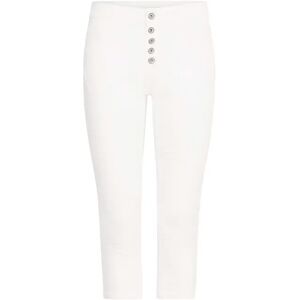 Damesjeans b.young Kaily Capri Blanc 44 Damesjeans b.young Kaily Capri Blanc 44