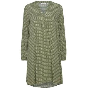 Vrouwen viscose jurk b.young Josa Vert 40 Vrouwen viscose jurk b.young Josa Vert 40