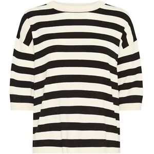 Gestreept dames-T-shirt b.young Mmorla Noir 2XL Gestreept dames-T-shirt b.young Mmorla Noir 2XL