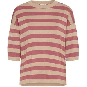 Gestreept dames-T-shirt b.young Mmorla Beige XL Gestreept dames-T-shirt b.young Mmorla Beige XL