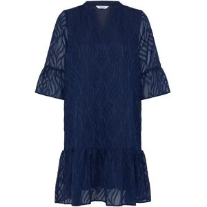 Dames V-hals jurk b.young BYFrikke Bleu 34 Dames V-hals jurk b.young BYFrikke Bleu 34