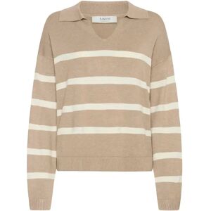 Damespolo b.young BYMmorla Jumper Beige L Damespolo b.young BYMmorla Jumper Beige L