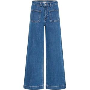 Dames wijde jeans b.young BYKomma Bleu 25 Dames wijde jeans b.young BYKomma Bleu 25