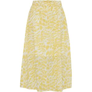 Vrouwenrok b.young Jasmine Jaune 38 Vrouwenrok b.young Jasmine Jaune 38