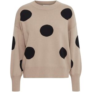 Polaire met stippen voor dames b.young Omme Beige M Polaire met stippen voor dames b.young Omme Beige M