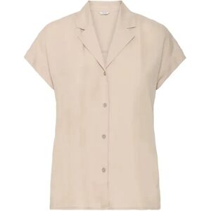 Dameshemd met korte mouwen b.young Kosmo Beige 42 Dameshemd met korte mouwen b.young Kosmo Beige 42