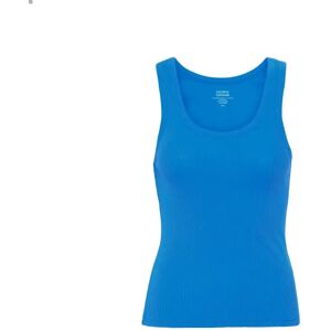 Geribd damestopje Colorful Standard Organic pacific blue Bleu S Geribd damestopje Colorful Standard Organic pacific blue Bleu S