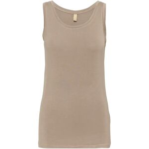 Damestanktop CULTURE Poppy Marron L Damestanktop CULTURE Poppy Marron L