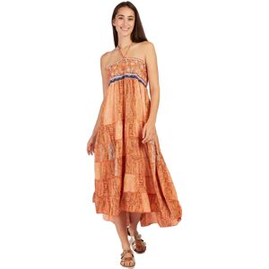 Strapless jurk Derhy Agde Orange L Strapless jurk Derhy Agde Orange L