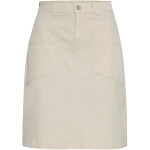 Vrouwenrok fransa Twill Blanc 36 Vrouwenrok fransa Twill Blanc 36