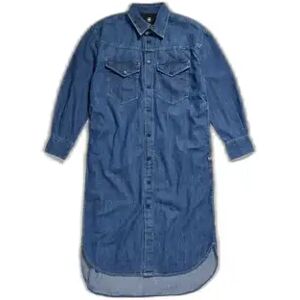 Dameshemdjurk G-Star Boxy Bleu XS Dameshemdjurk G-Star Boxy Bleu XS