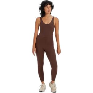 Damesbroekpak Girlfriend Collective Scoop Back Unitard Marron 6XL Damesbroekpak Girlfriend Collective Scoop Back Unitard Marron 6XL