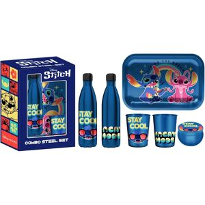 Combo staalset Nomadict Stitch Stay Cool Bleu 32x22x10 cm Combo staalset Nomadict Stitch Stay Cool Bleu 32x22x10 cm