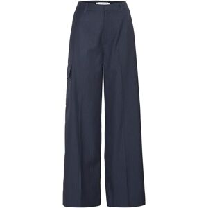 Rechthoekige pantalon voor dames Pulz Jeans Lizette Bleu 42 Rechthoekige pantalon voor dames Pulz Jeans Lizette Bleu 42