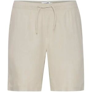 Elastische linnen shorts van Solid - Shorts Elastische linnen shorts van Solid - Shorts